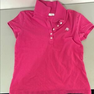 Aeropostale Pink Polo Shirt Classic Fit